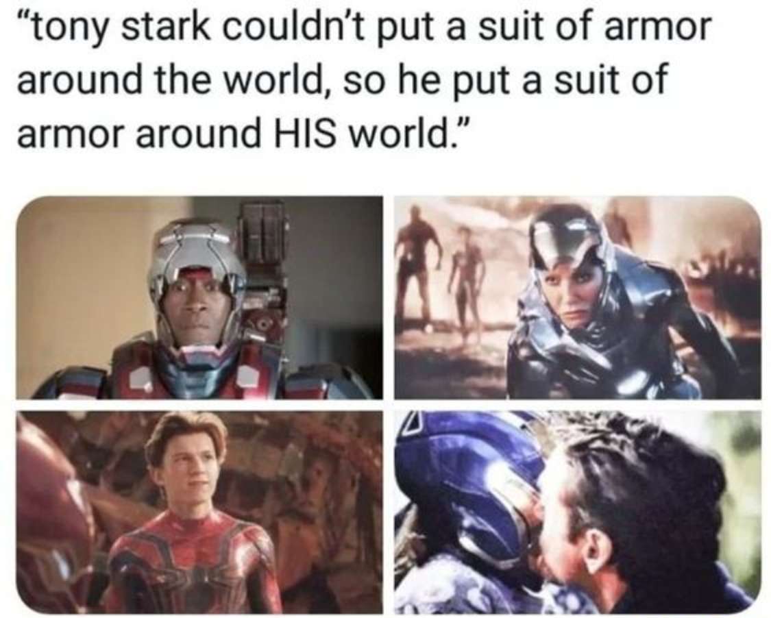 Stark's way of showing love