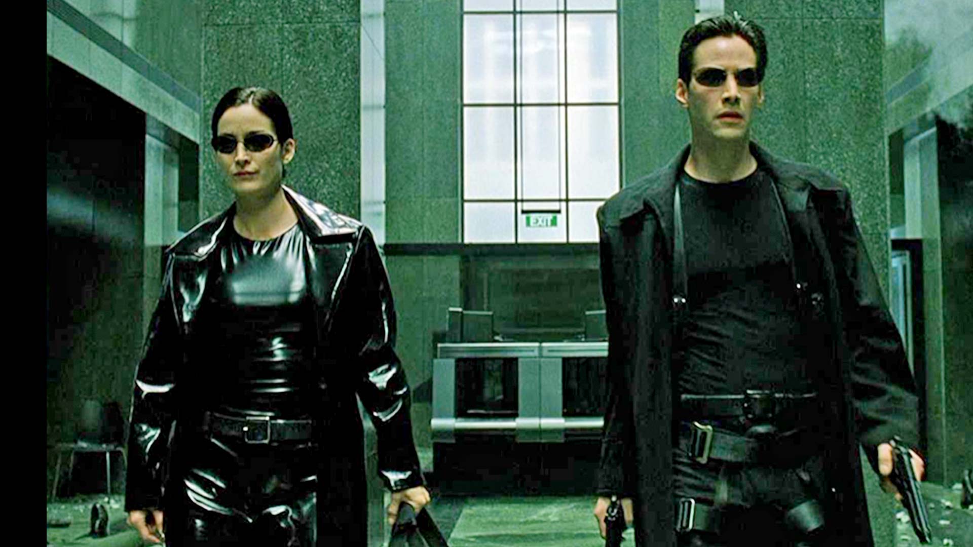 The Matrix triology- This movie is a top notch science fiction movie that even the disinterested viewer can have a great time watching this movie . 