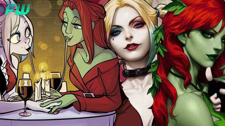 Its Official Harley Quinn Poison Ivy Go On Their First Date This Winter
