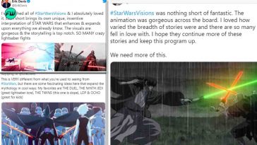 First Star Wars Visions Social Media Reactions Arrive1