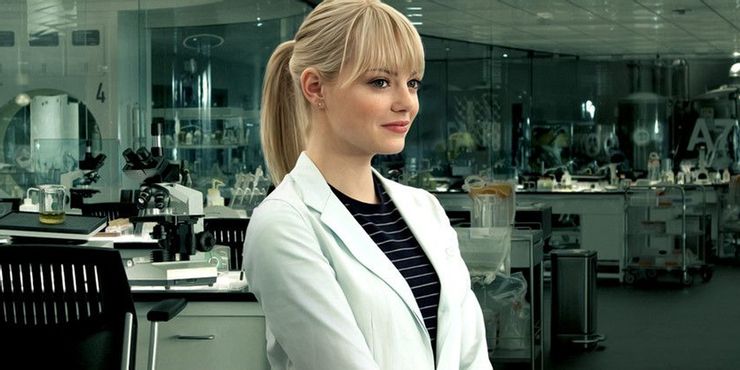 GWEN STACY APPEARANCES Emma Stone in The Amazing Spider Man