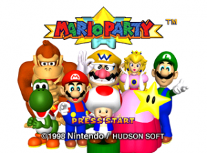 Mario Party title