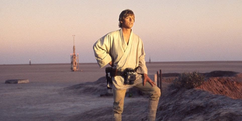 Star Wars A New Hope Luke Skywalker