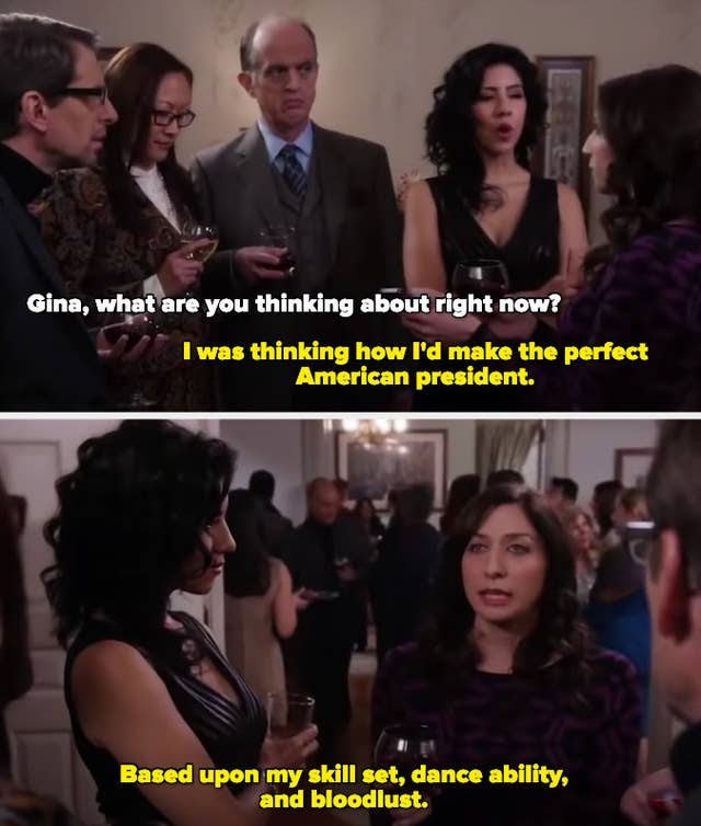 Gina is the sassiest