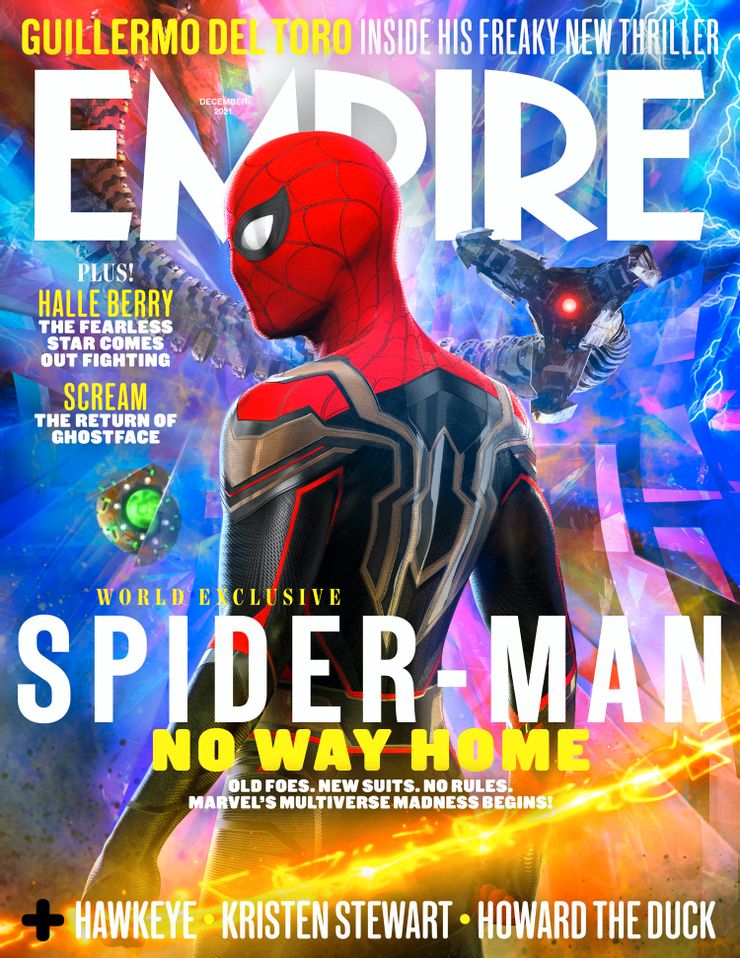 Empire Magazine's No Way Home Cover Reveals Spider-Man's Red, Black & Gold Suit