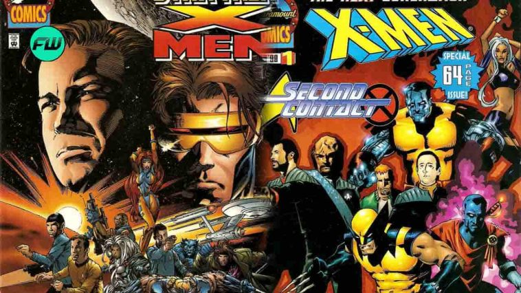 X Men and Star Trek The Next Generation Were There Weirdest Crossovers of the 90s min