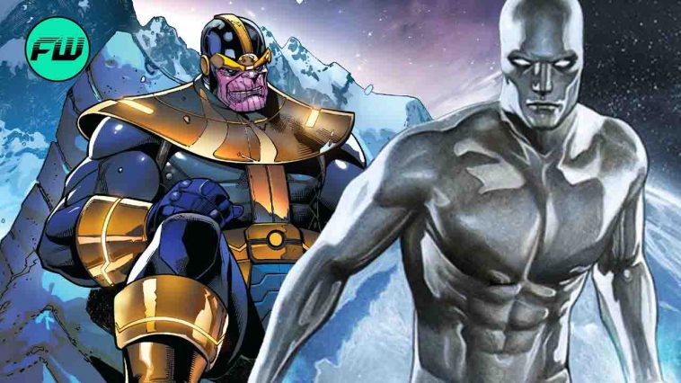 Marvel Comics New Cover Shows Silver Surfer vs. Thanos
