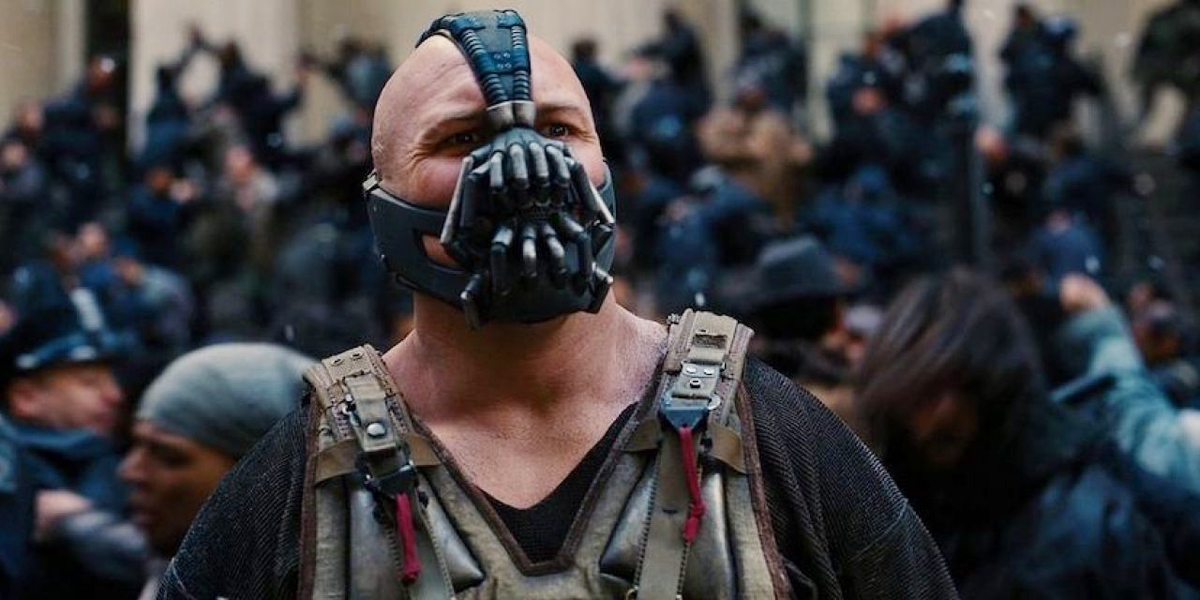 Tom Hardy as Bane venom