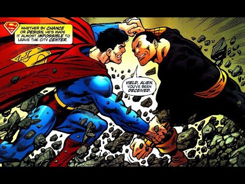Black Adam vs Superman in DC Comics