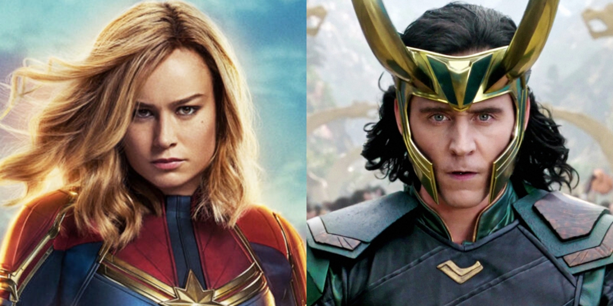 Captain Marvel & Loki Infinity Saga characters
