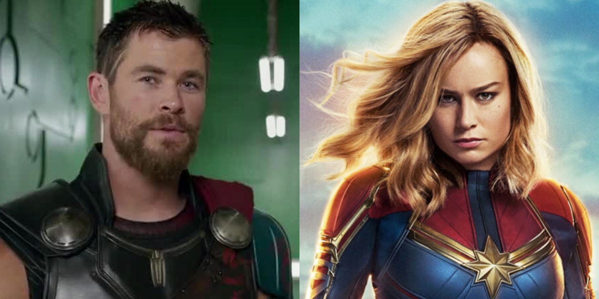 Thor and Captain Marvel MCU Duos