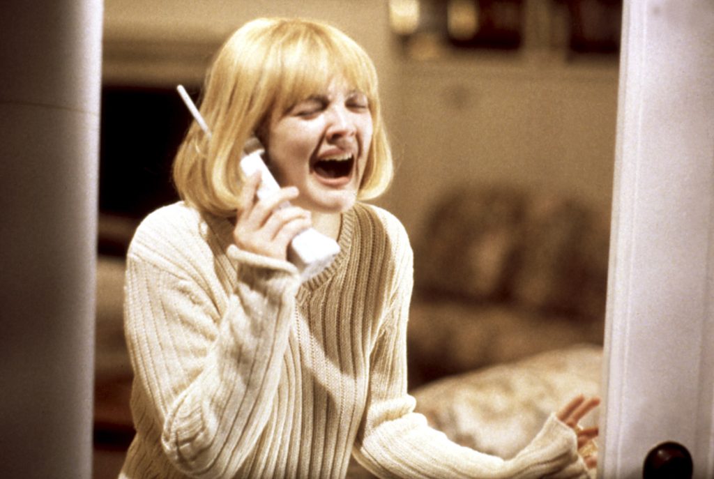 Drew Barrymore in Scream, 1996