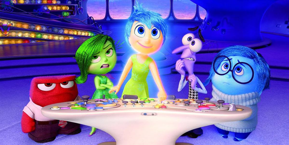 Inside Out Pixar animated movies