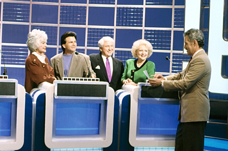 Alex Trebek Was Notoriously for his Guest Appearances as Himself The iconic host of a classic show Jeopardy! is also notorious for making guest appearances in films and shows as himself. He made a short cameo in an episode of The Golden Girls called "Questions And Answers". Since his appearance was so brief, a lot of fans might have forgotten his arrival.
