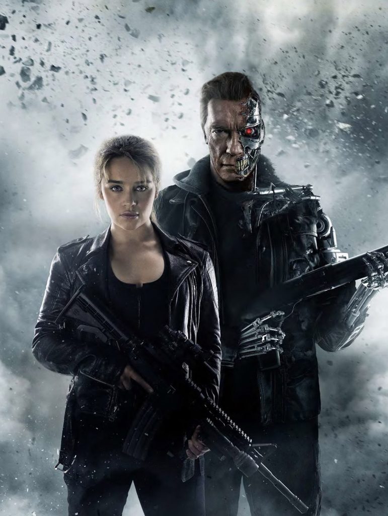 Poster of movie from Terminator franchise