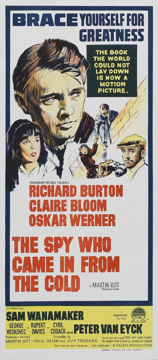 Cover Poster of Cold War movie - The Spy Who Came In from the Cold