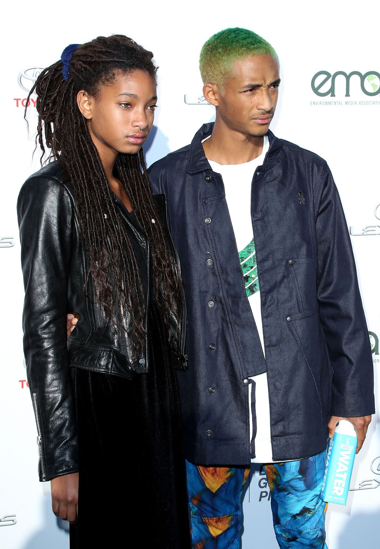 Siblings Jaden and Willow Smith