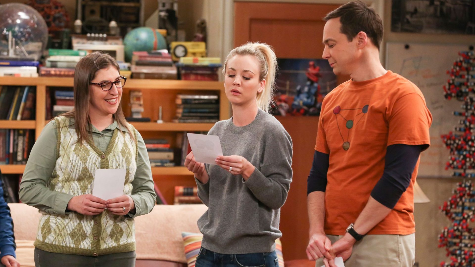 Amy of The Big Bang Theory