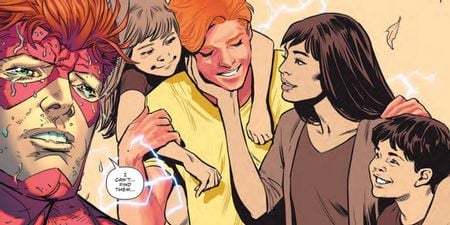 Flash-: Wally West And His Family