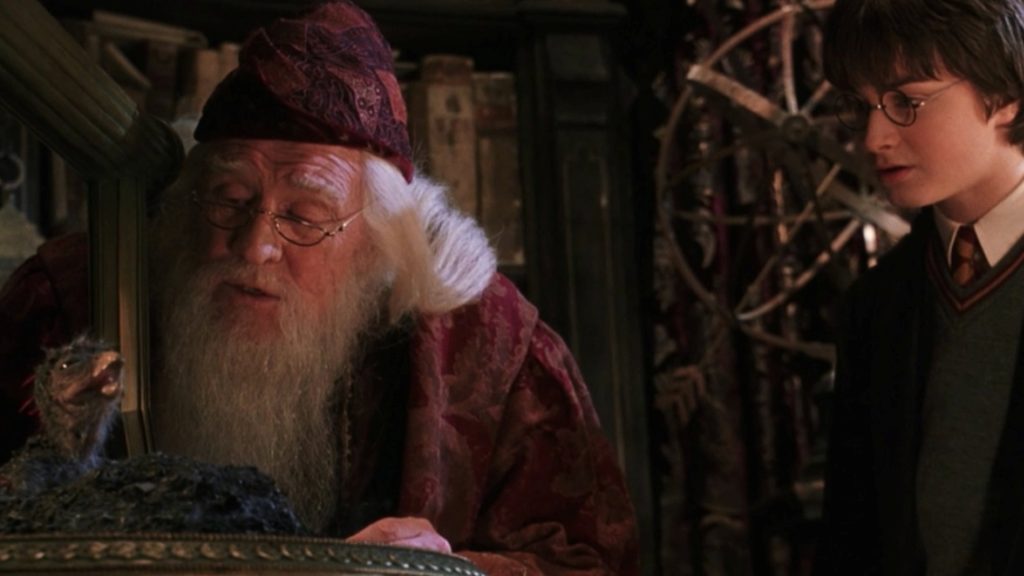 Richard Harris as Dumbledore in Harry Potter 1