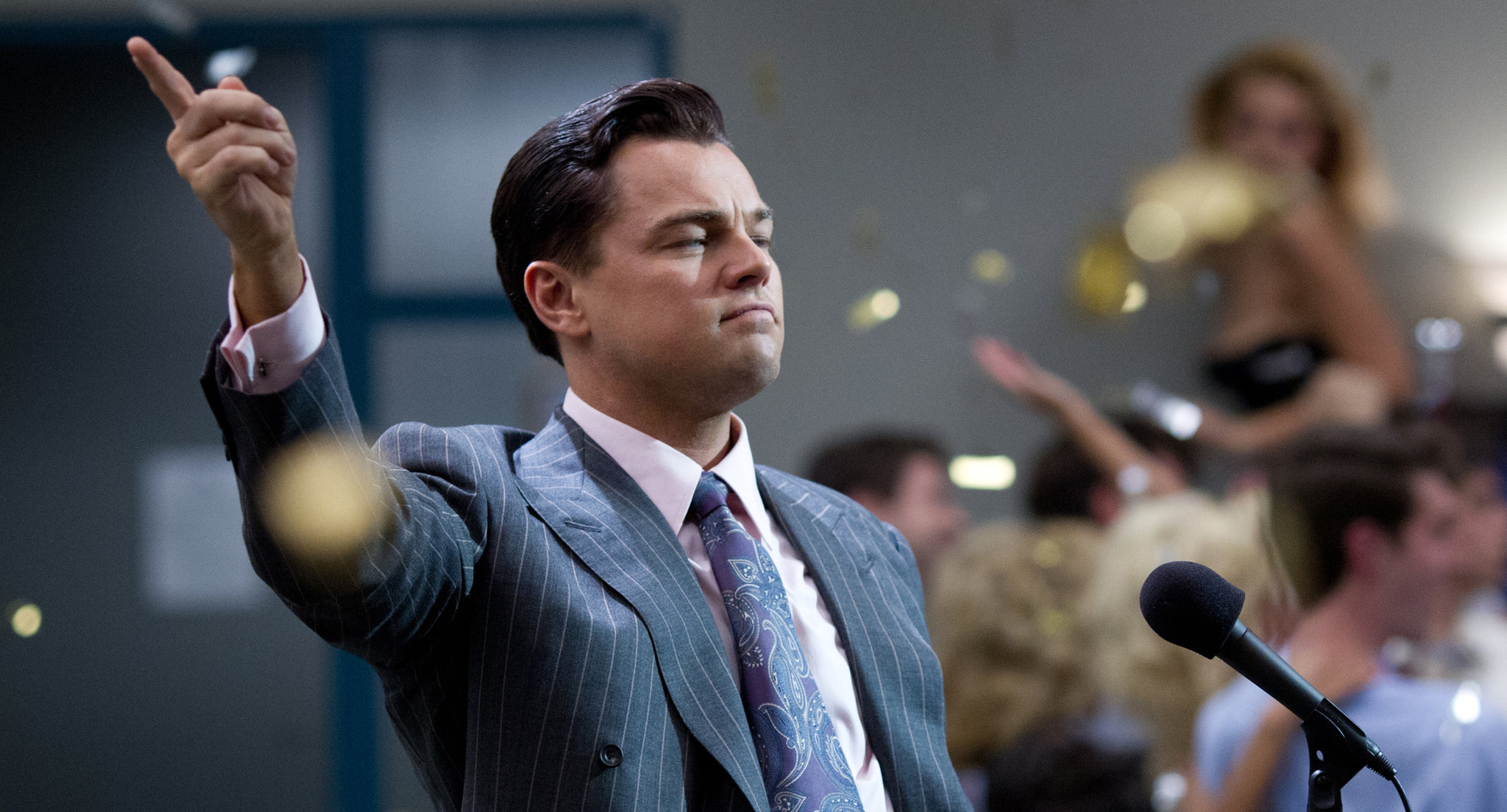 Leonardo DiCaprio The Wolf of the Wall Street