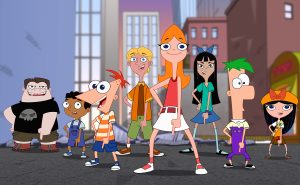 All characters from Phineas and Ferb