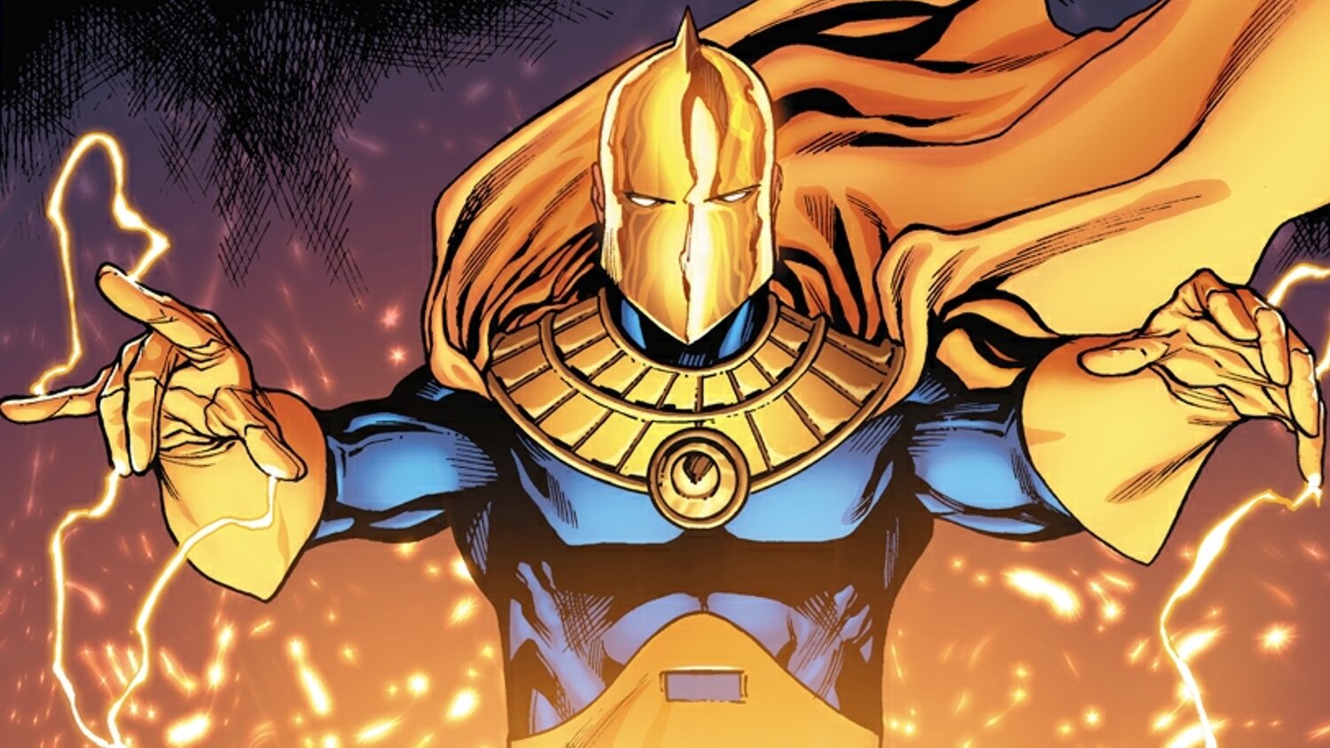 Doctor Fate in the comics.