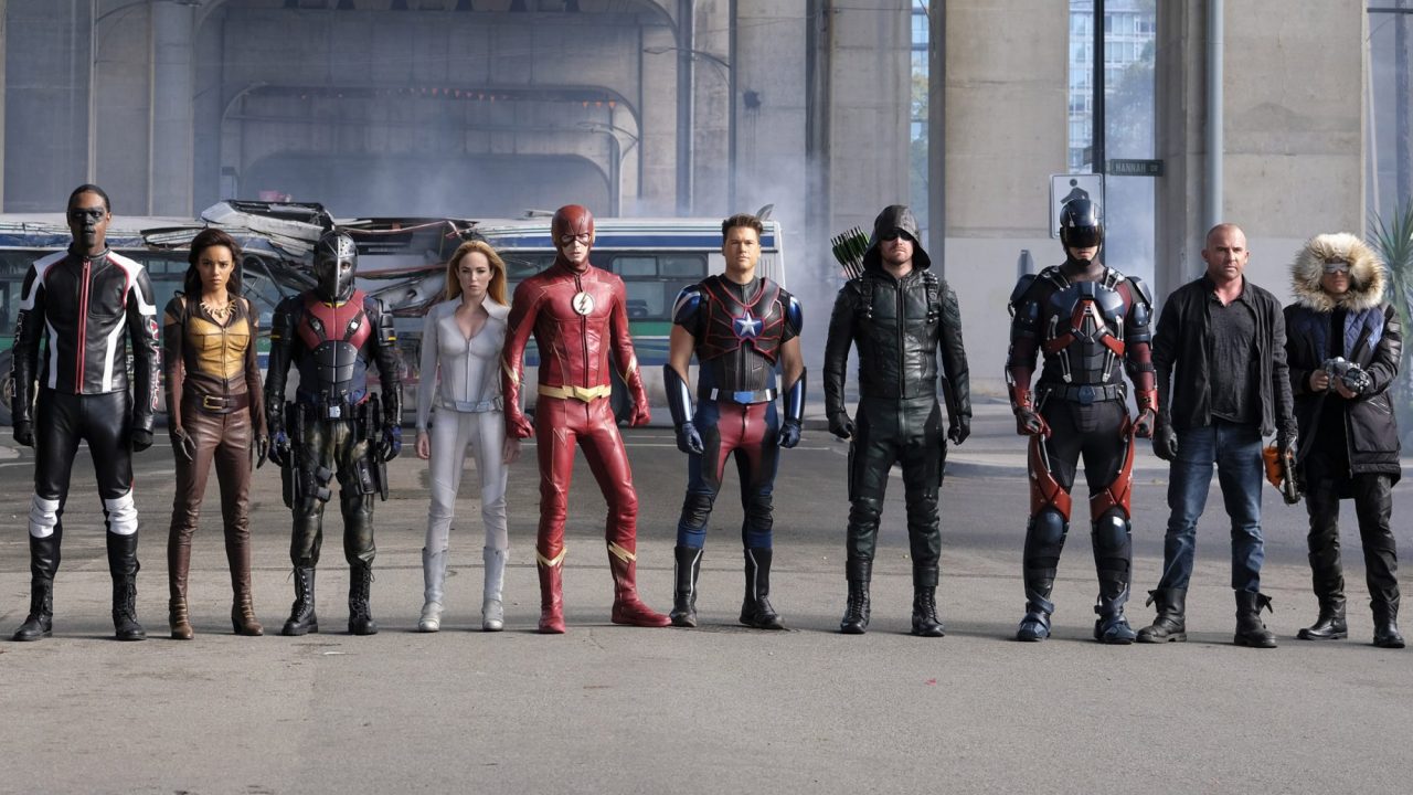 DC shows do better than marvel shows have frequent crossovers