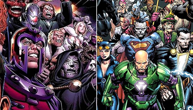 Marvel-DC-Villains