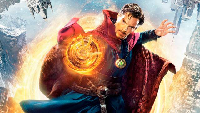 The protagonist of the movie: Doctor Strange.