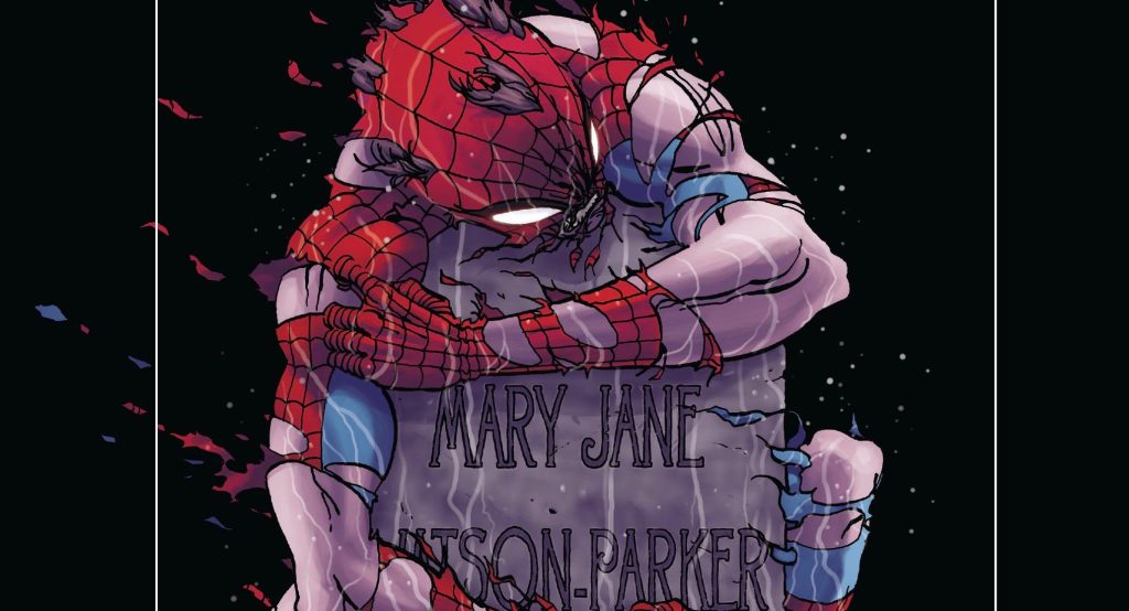 One of the darkest Spider-man storylines: MJ dead due to Spider-man's radioactivity.