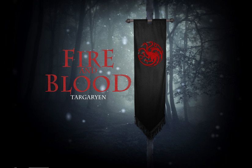 Fire and Blood: House Targaryen from Game of Thrones.