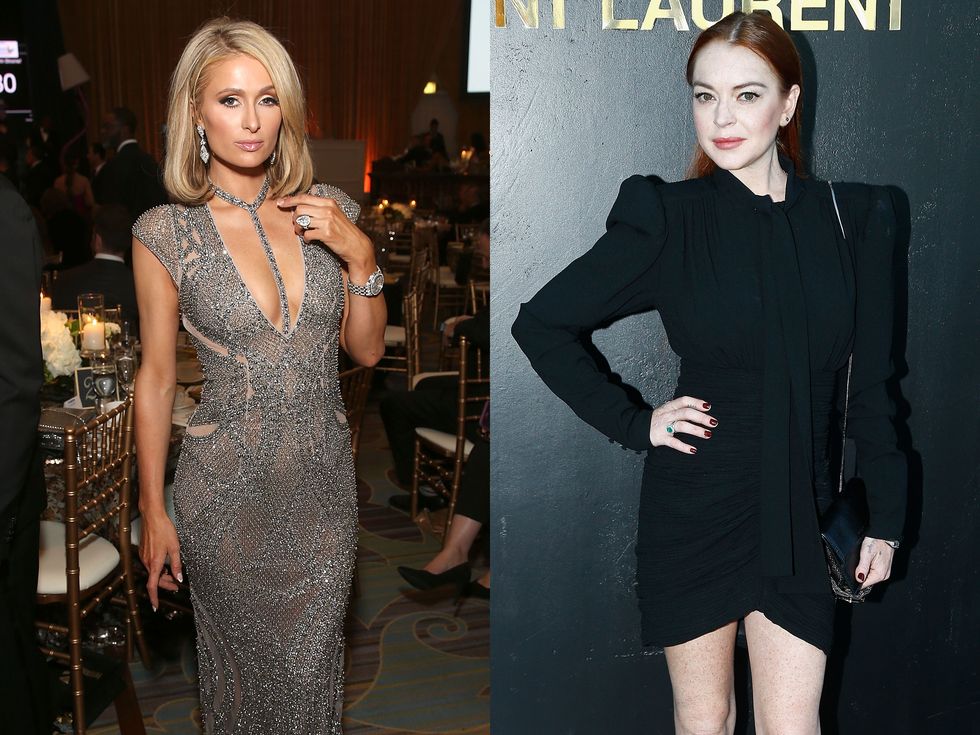 One of the most scandalous celeb feuds: Paris Hilton & Lindsay Lohan