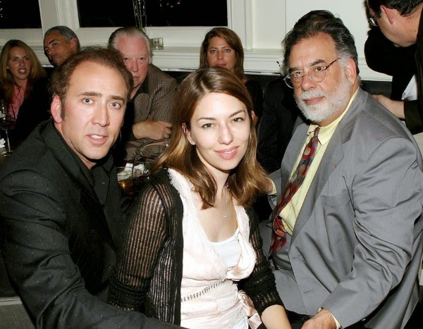 Nic Cage with his family