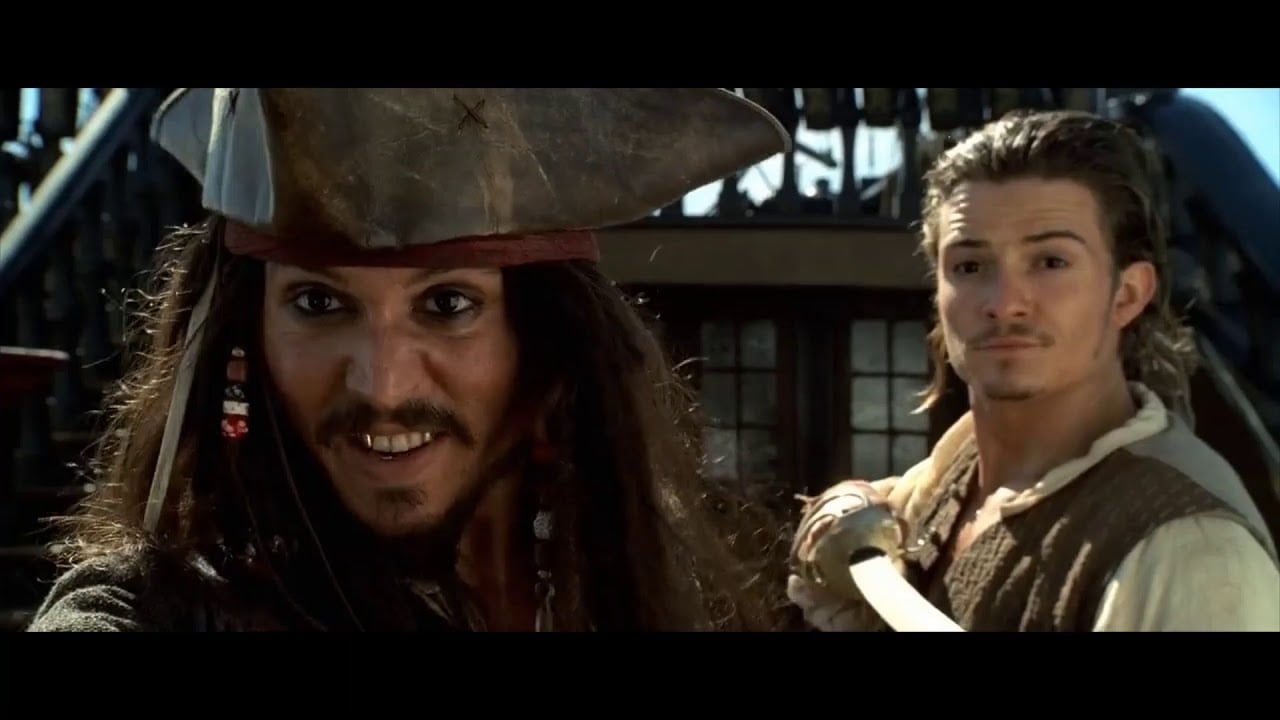 Jack Sparrow and Will Turner.