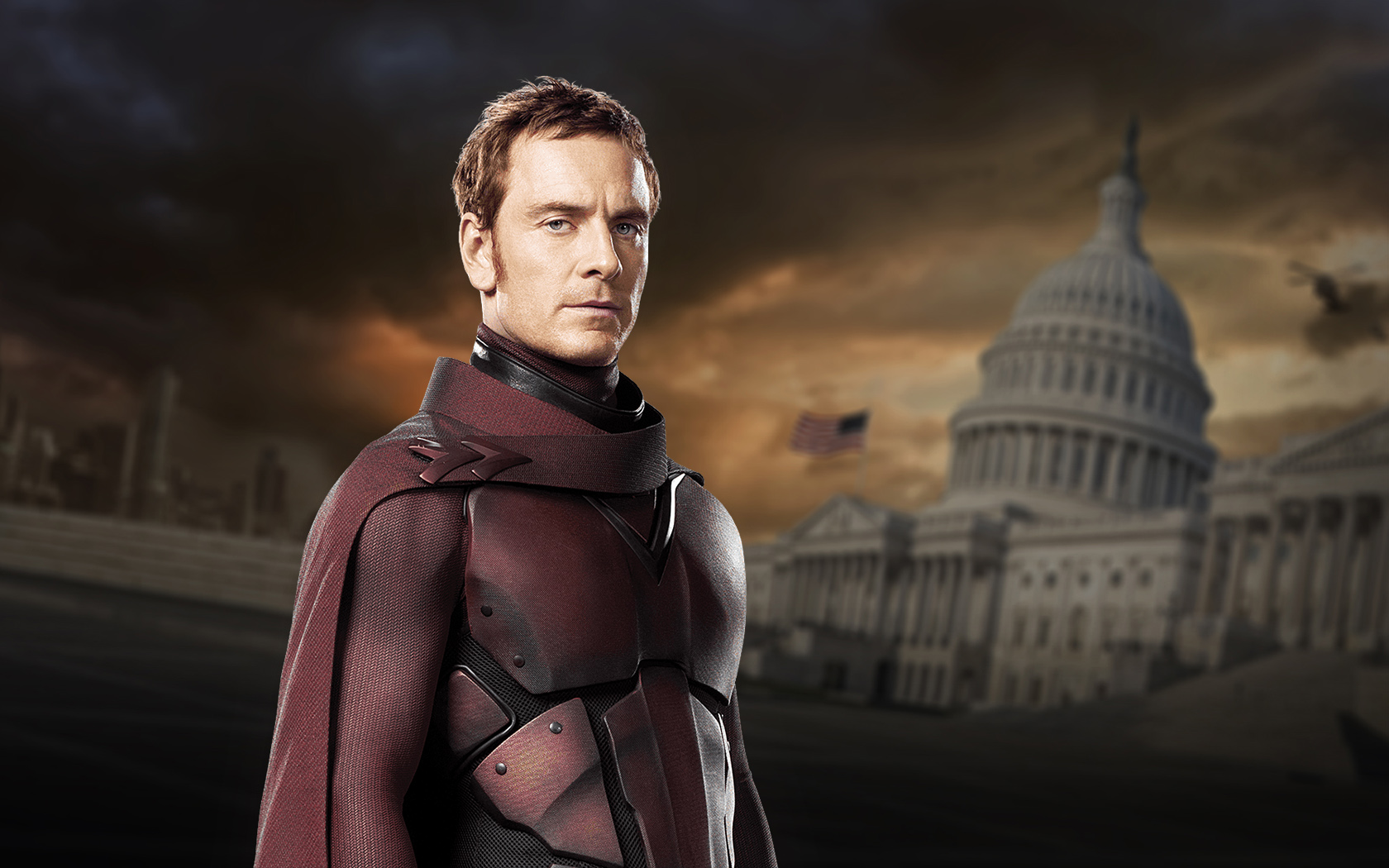 Michael Fassbender as the new Magneto in X-Men Days of the Future Past.