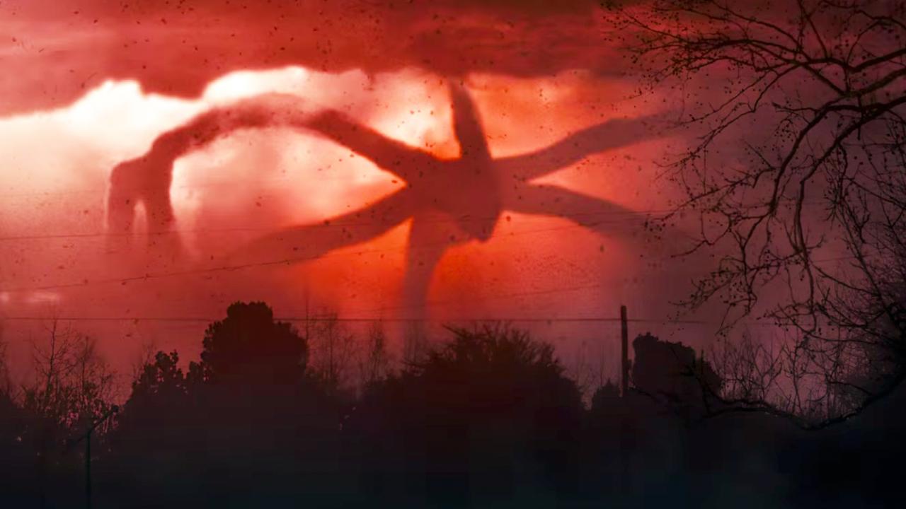 Mind Flayer from stranger things upside down