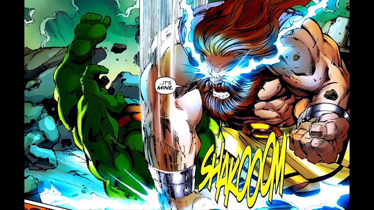 Zeus Takes Down The Hulk