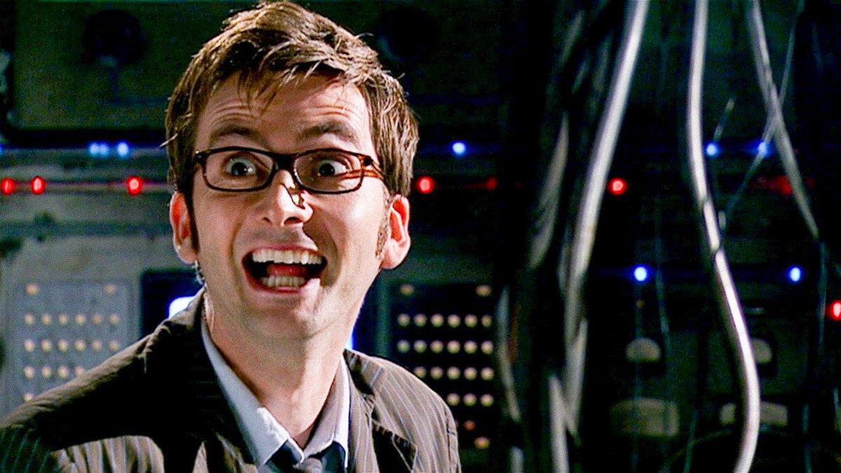 David Tennant as the Doctor in Doctor Who
