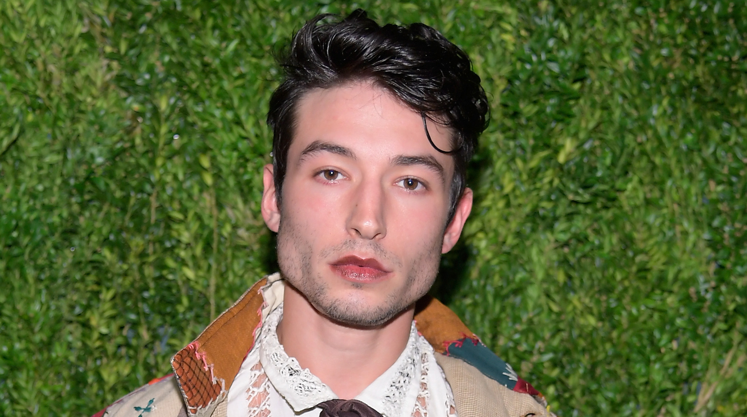 Ezra Miller replaced by Grant Gustin