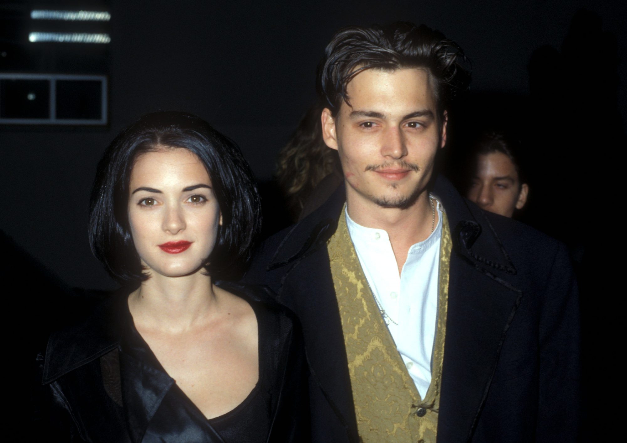 Ex-couple Johnny Depp and Winona Ryder.