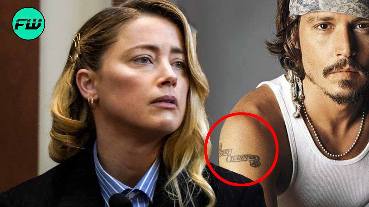 Johnny Depp Alters Amber Heard Tattoo To Read SCUM  HuffPost Life