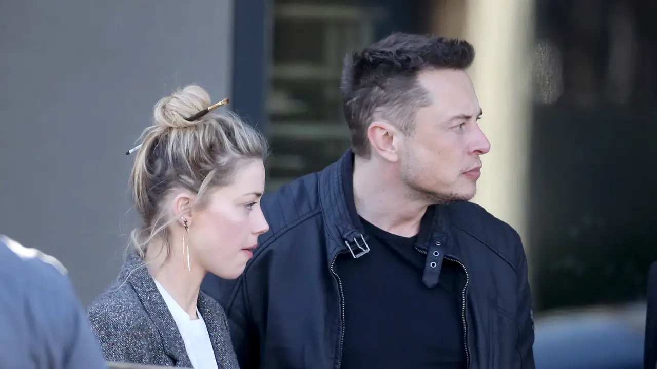 Amber Heard and Elon Musk 