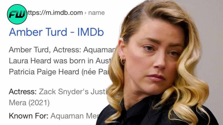 Amber Heards IMDb Page Changes To Amber Turd Amidst Johnny Depp Trial