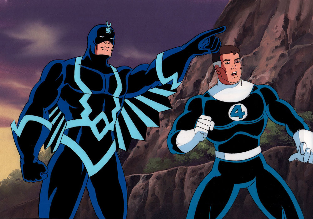 Black Bolt & Mister Fantastic - Marvel Animated Series