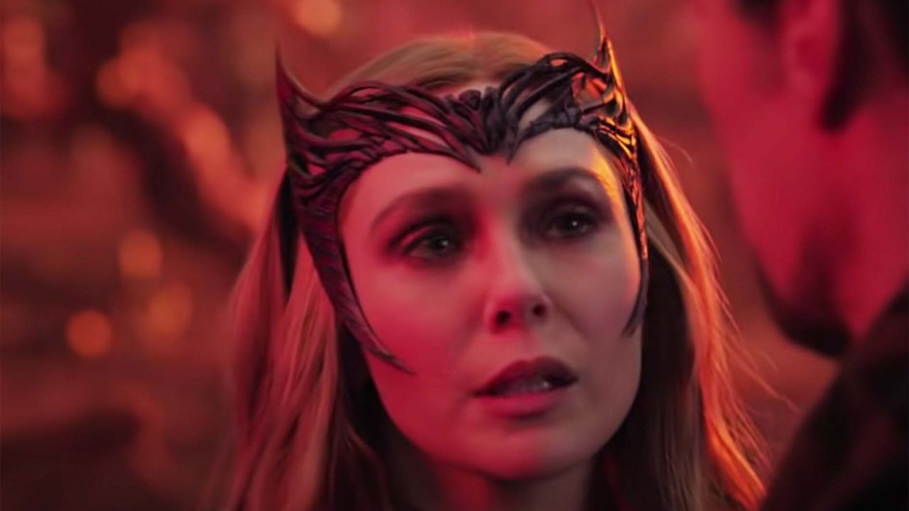 Elizabeth Olsen as Scarlet Witch on Doctor Strange 2