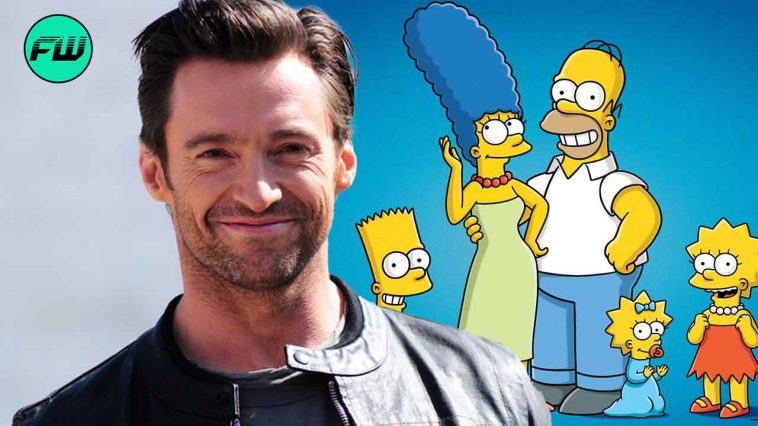 How Hugh Jackman Roasted America in The Simpsons Season Finale