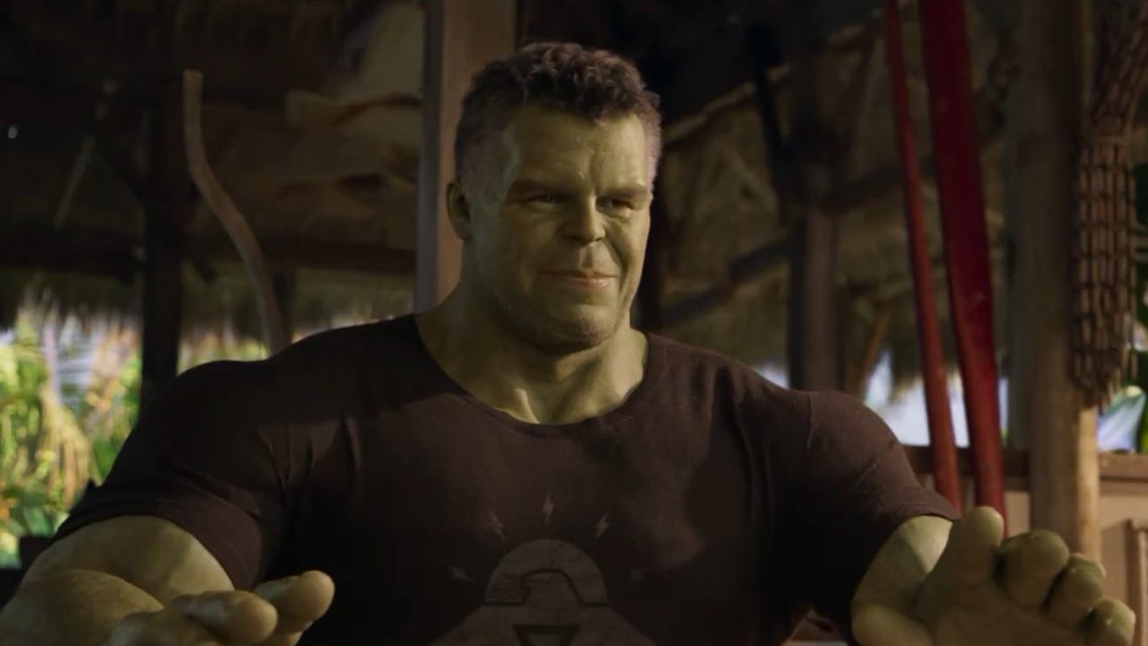 Hulk's healed arm in the She-Hulk trailer