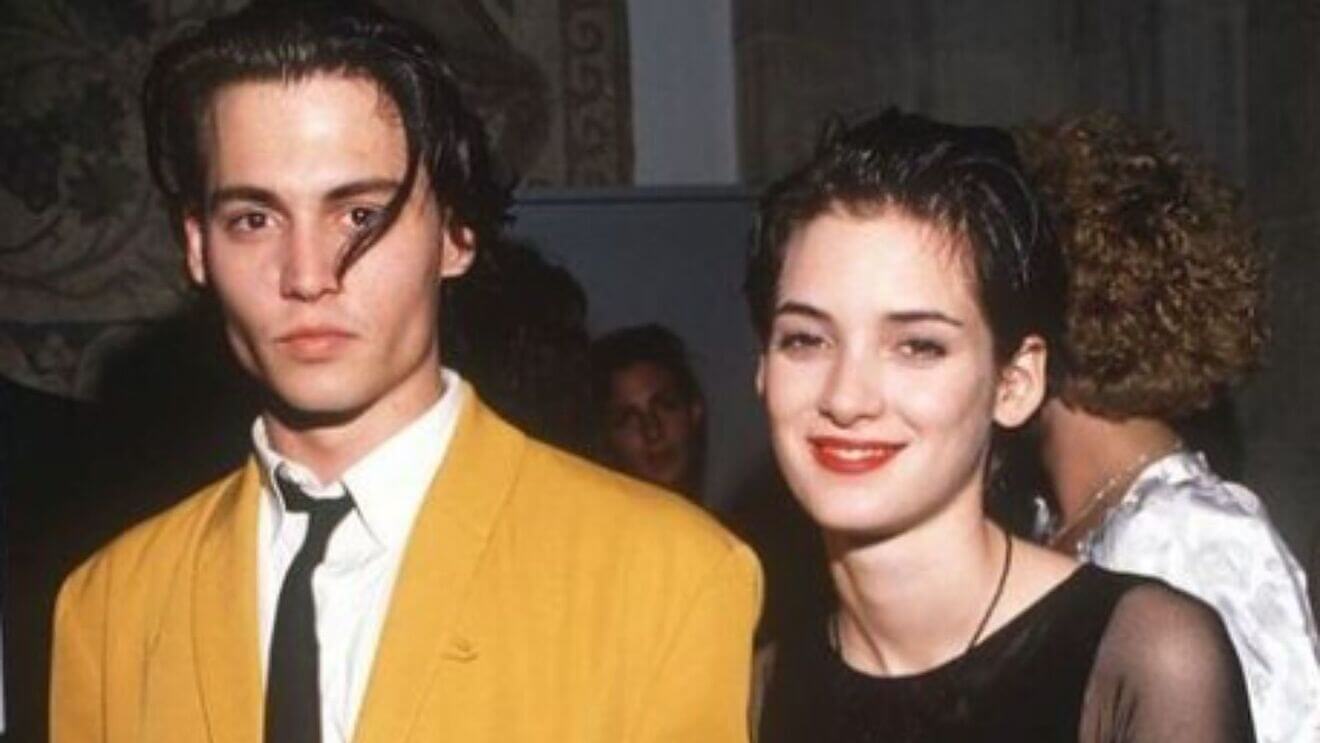 Johnny Depp and Winona Ryder 