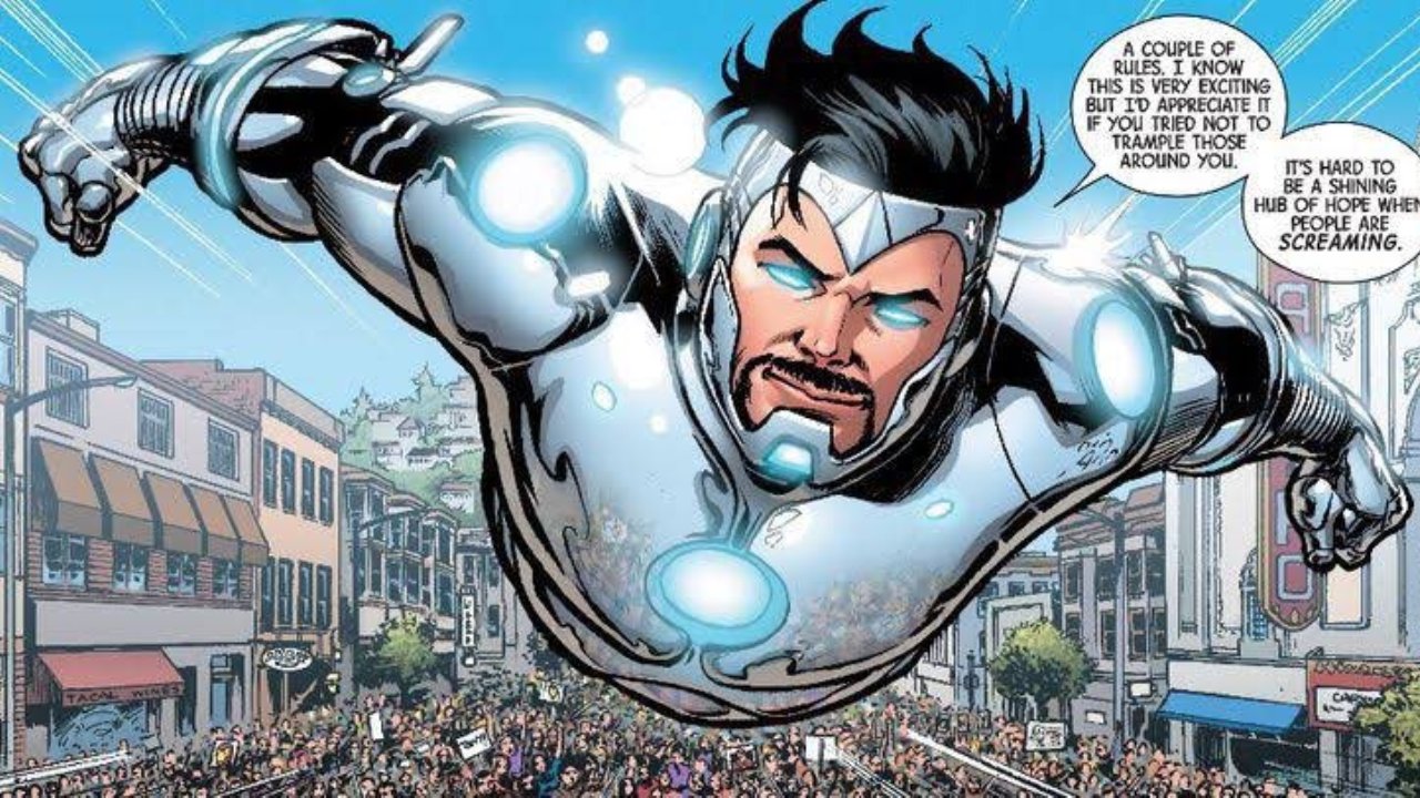 Superior Iron Man is the evil variant of Tony Stark